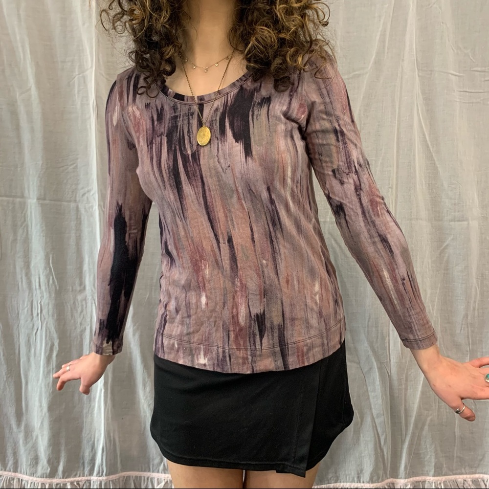 Long Sleeve Vera Wang Shirt